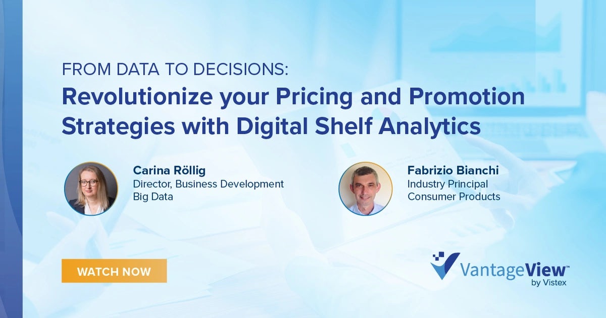 Webinar: On-Demand:  From Data to Decisions: Revolutionize your Pricing and Promotion Strategies with Digital Shelf Analytics