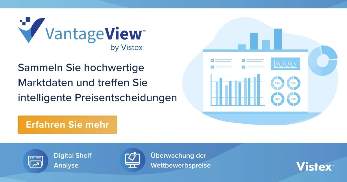 Broschüre:  VantageView: Hochwertige Markt-und Produktdaten sorgen für erfolgreiche Preisgestaltungs