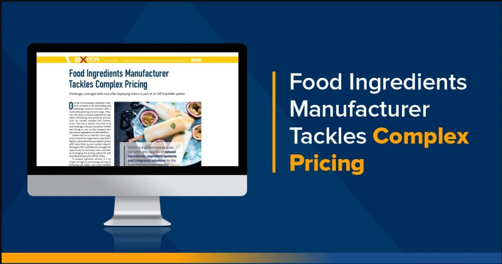 Opuscolo:  Food Ingredients Manufacturer Tackles Complex Pricing
